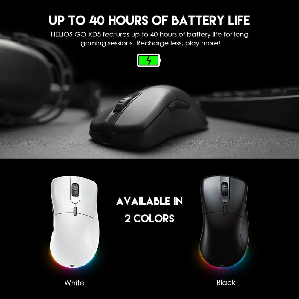 Fantech Helios XD5 Space Edition Ergonomic Gaming Mouse - Thumbnail 3