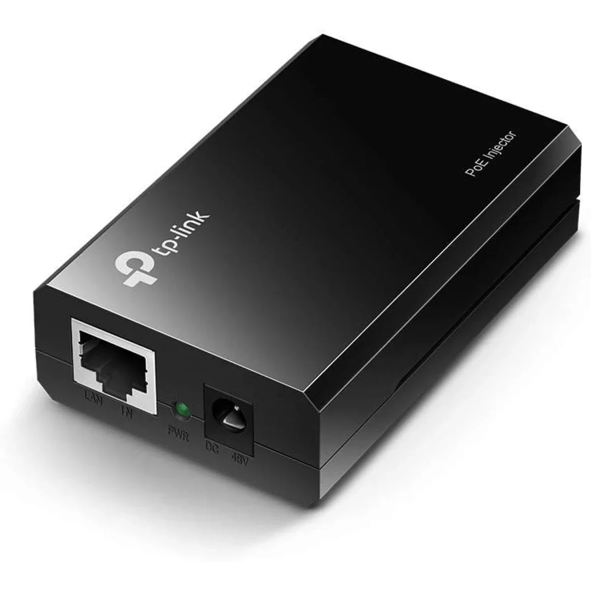 TP-LINK TL-PoE150S 802.3af Gigabit PoE Injector Adapter 15.4W Black - Image 2