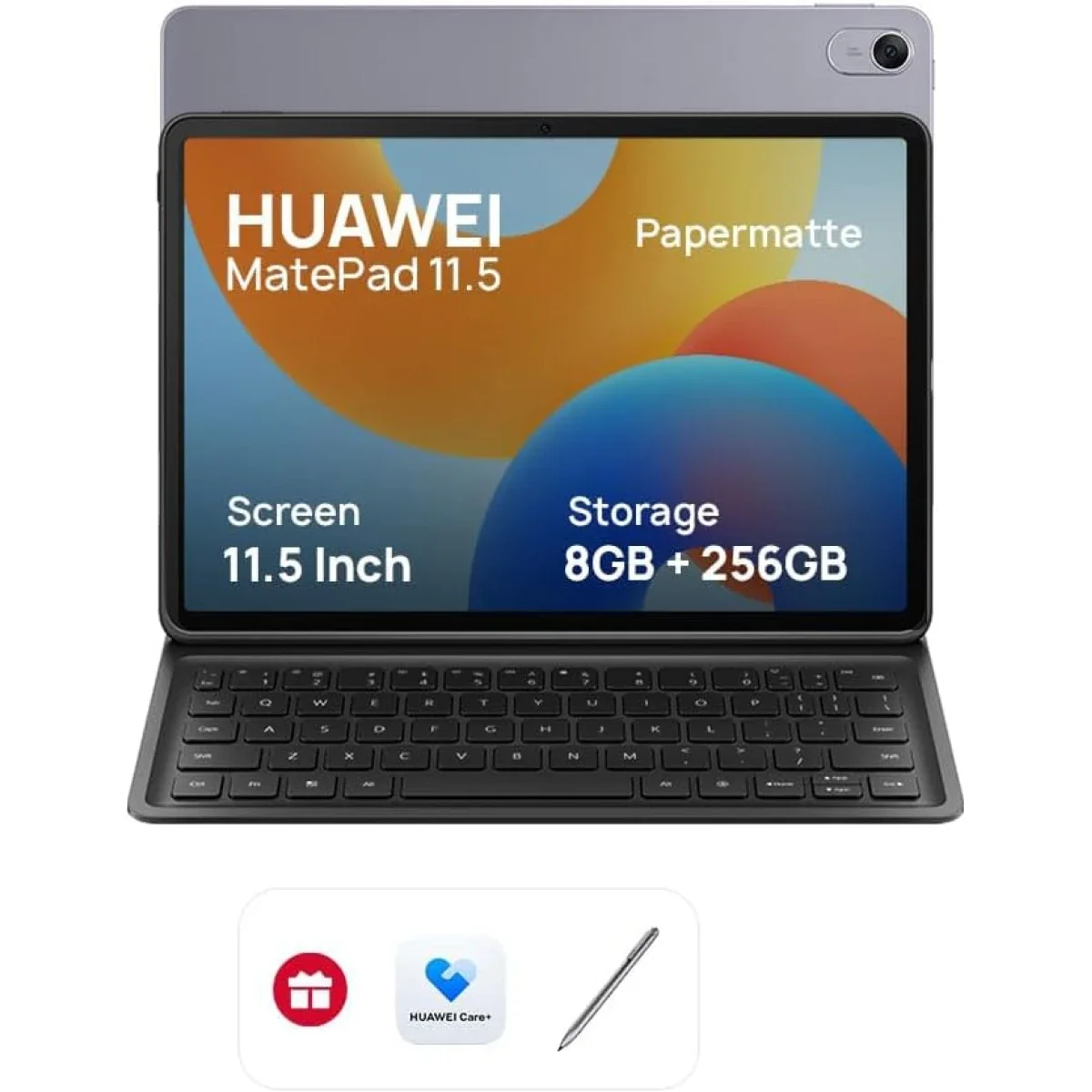تابلت HUAWEI MatePad 11.5 (2025) واي فاي، 8GB رام، 256GB، شاشة IPS PaperMatte مقاس 11.5 إنش بدقة 2.4K وتردد 120Hz، بنفسجي - Thumbnail 9