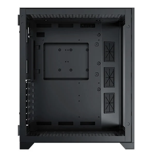 صندوق كمبيوتر XIGMATEK Aquarius S RGB زجاج مقوى ميد تاور - أسود - Image 3