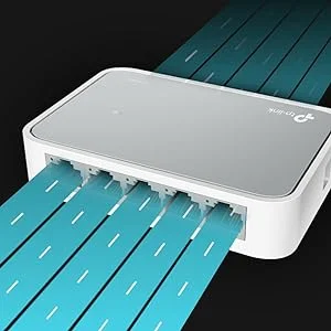TP-LINK TL-SF1005D 5-Port 10/100 Mbps Fast Ethernet Desktop Switch - Thumbnail 7