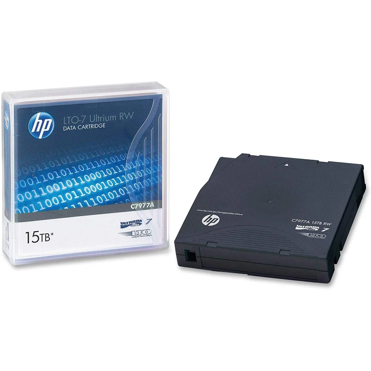 خرطوشة بيانات HPE C7977A ‏LTO-7 Ultrium بسعة 15TB للقراءة والكتابة