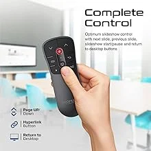 جهاز تحكم بالعروض اللاسلكي Promate ProPointer بمنفذي USB-A وUSB-C ومؤشر ليزر 50 متر ومدى 10 متر - Thumbnail 11