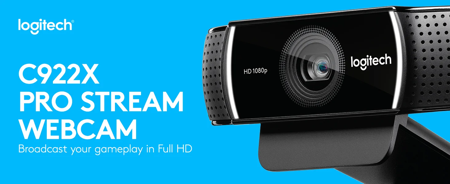 كاميرا ويب Logitech C922 Pro Stream بدقة 1080P Full HD - Thumbnail 10