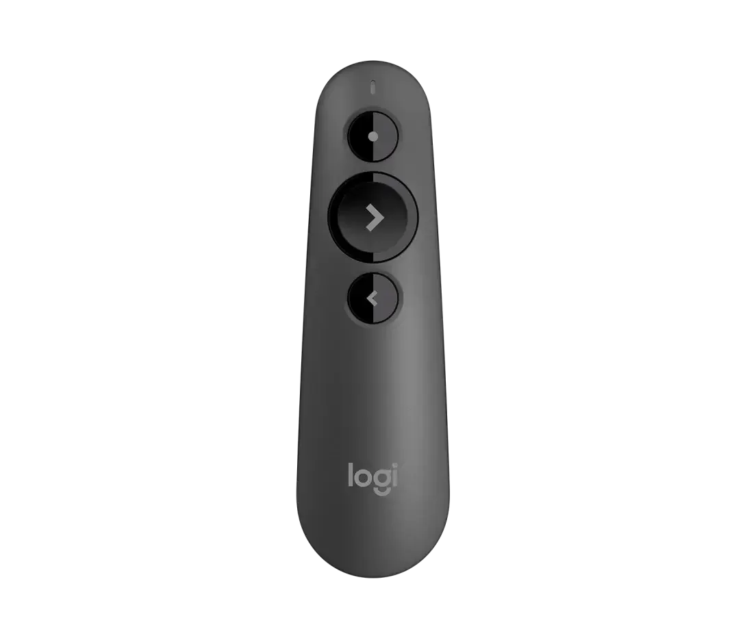 جهاز تحكم بالعروض التقديمية Logitech R500s ليزر مع Bluetooth وUSB - Image 1