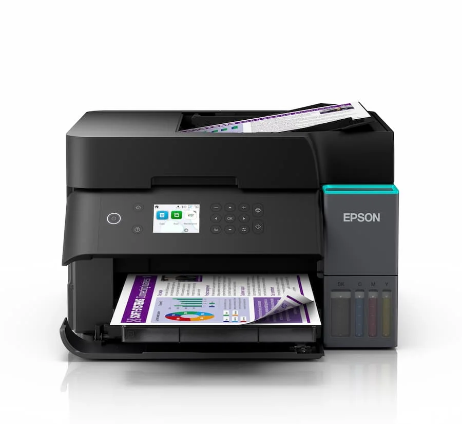 EPSON EcoTank L6370 A4 Wi-Fi Duplex All-in-One Ink Tank Printer, Heat-Free Technology, Up to 8,500-Page Ink Yield for Small & Mid-Sized Businesses - Image 11