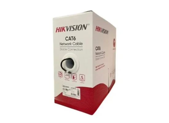HIKVISION DS-1LN6OUSPE Cat6 U/UTP Outdoor Network Cable 305m Solid Bare Copper 0.55mm Black - Thumbnail 2