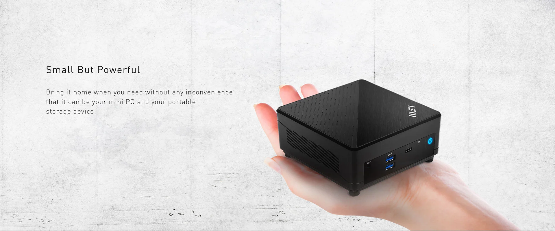 كمبيوتر صغير MSI Cubi N (2023) Barebone سعة 0.7L بمعالج Intel N200 رباعي النواة وDual LAN - Thumbnail 11