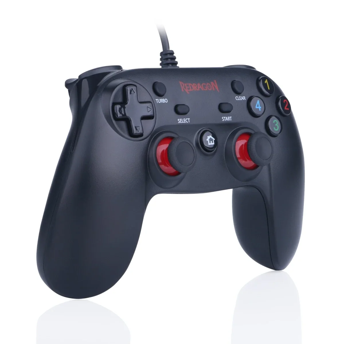 Redragon G807 Saturn Wired USB Game Controller with Dual Vibration - Thumbnail 2