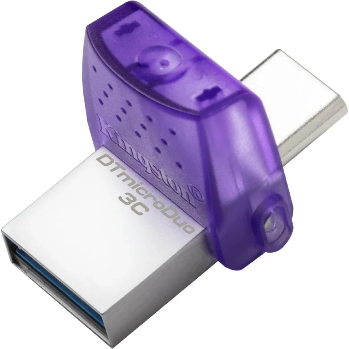 فلاش درايف Kingston DataTraveler microDuo 3C بسعة 128GB بمنفذي USB-C وUSB-A DTDUO3CG3/128GB - Image 2