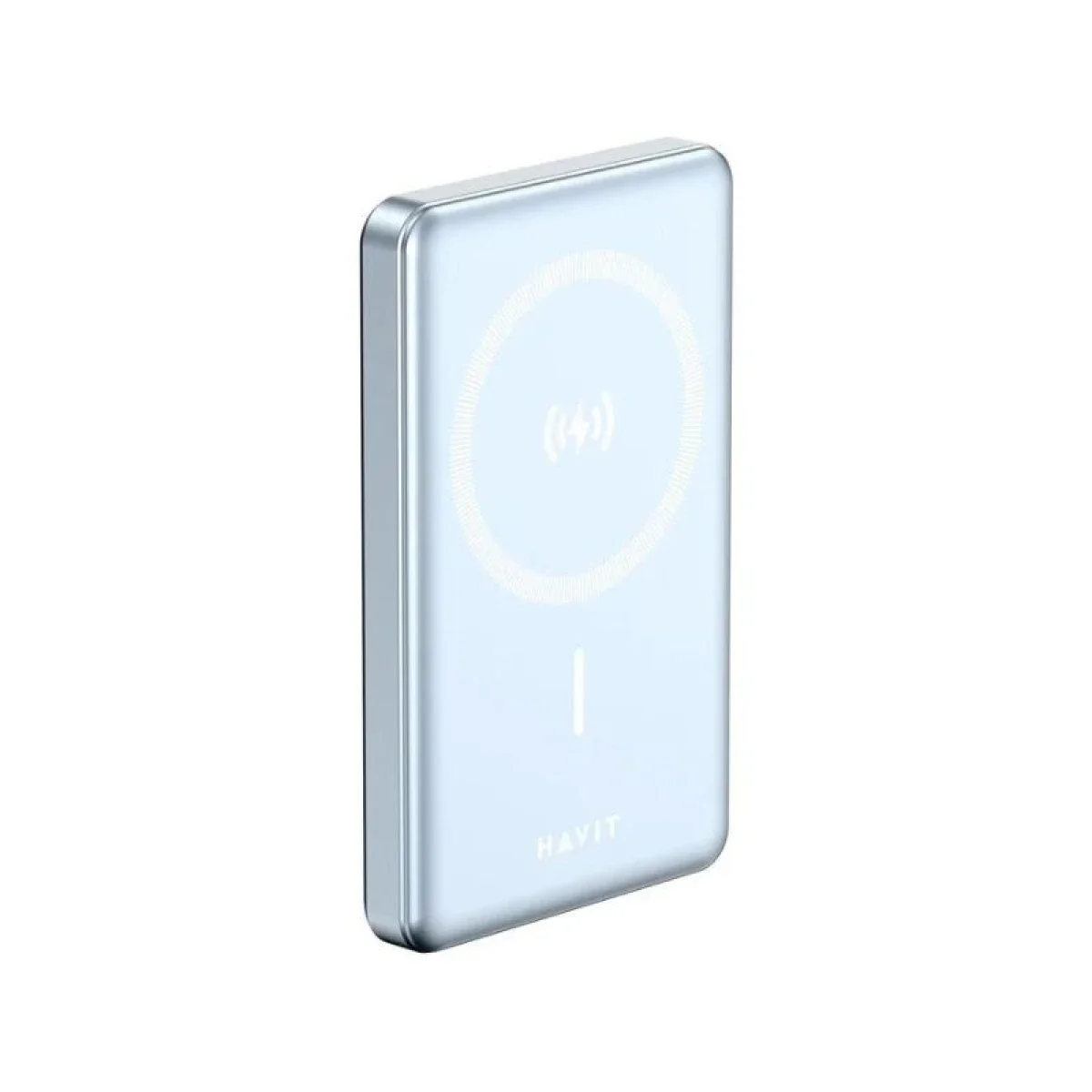 HAVIT PB5203 MagSafe Power Bank 10000mAh, 20W PD, 15W Wireless - Blue - Thumbnail 2