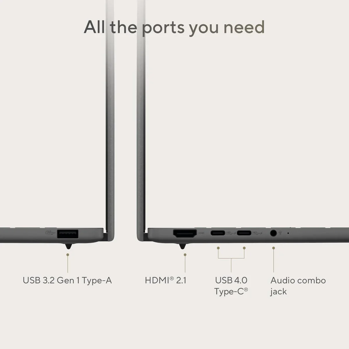 Asus Zenbook A14 (2024) UX3407RA Laptop 14.0-inch OLED Snapdragon X Elite X1E-78-100 16GB RAM 1TB SSD Iceland Gray - Image 4