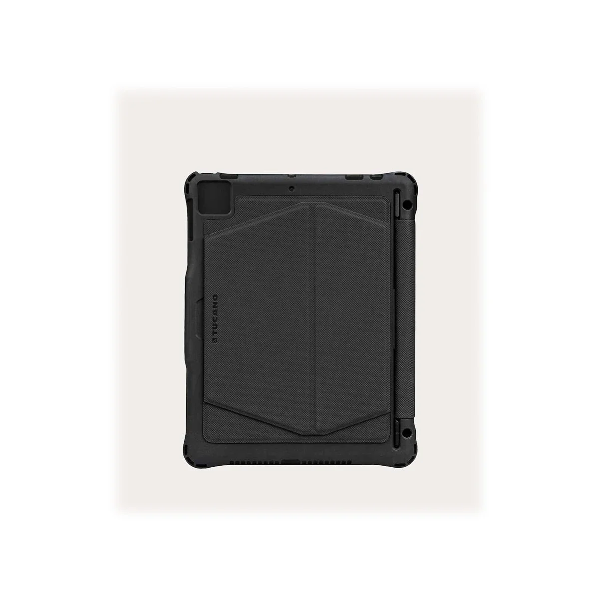 جراب Tucano Solid متين لجهاز iPad Pro 11 إنش (2020) - أسود - Thumbnail 2