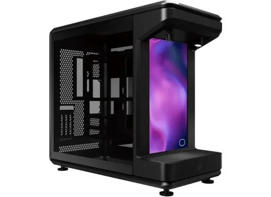 Cooler Master MasterFrame 360 Stage LCD Black ATX Mid-Tower Gaming Case with 15.6-Inch LCD - Thumbnail 5