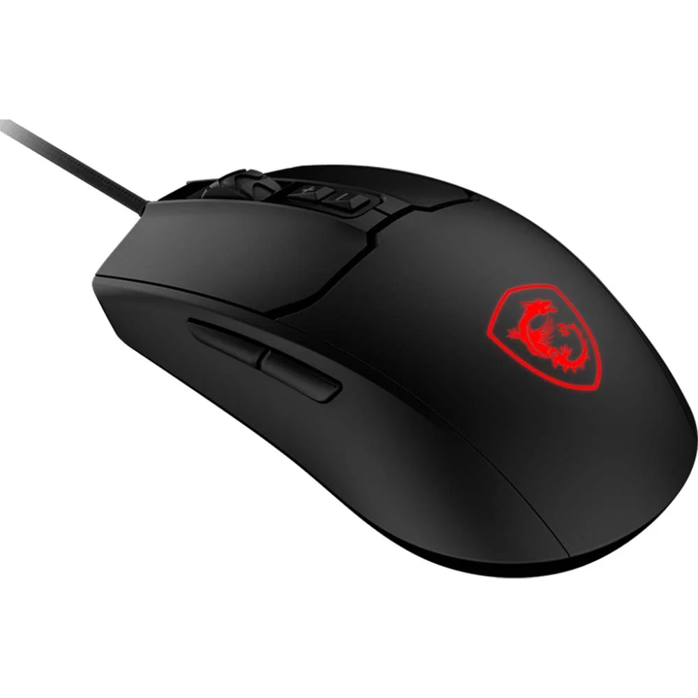 ماوس ألعاب MSI FORGE GM100 بدقة 6400 DPI - أسود - Thumbnail 5