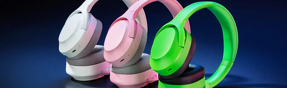Razer Opus X Quartz Wireless ANC Headset with Bluetooth 5.0, 60ms Low Latency - Pink - Thumbnail 7