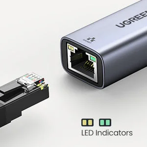 محول شبكة Ugreen USB 3.0 إلى جيجابت إيثرنت - Thumbnail 10