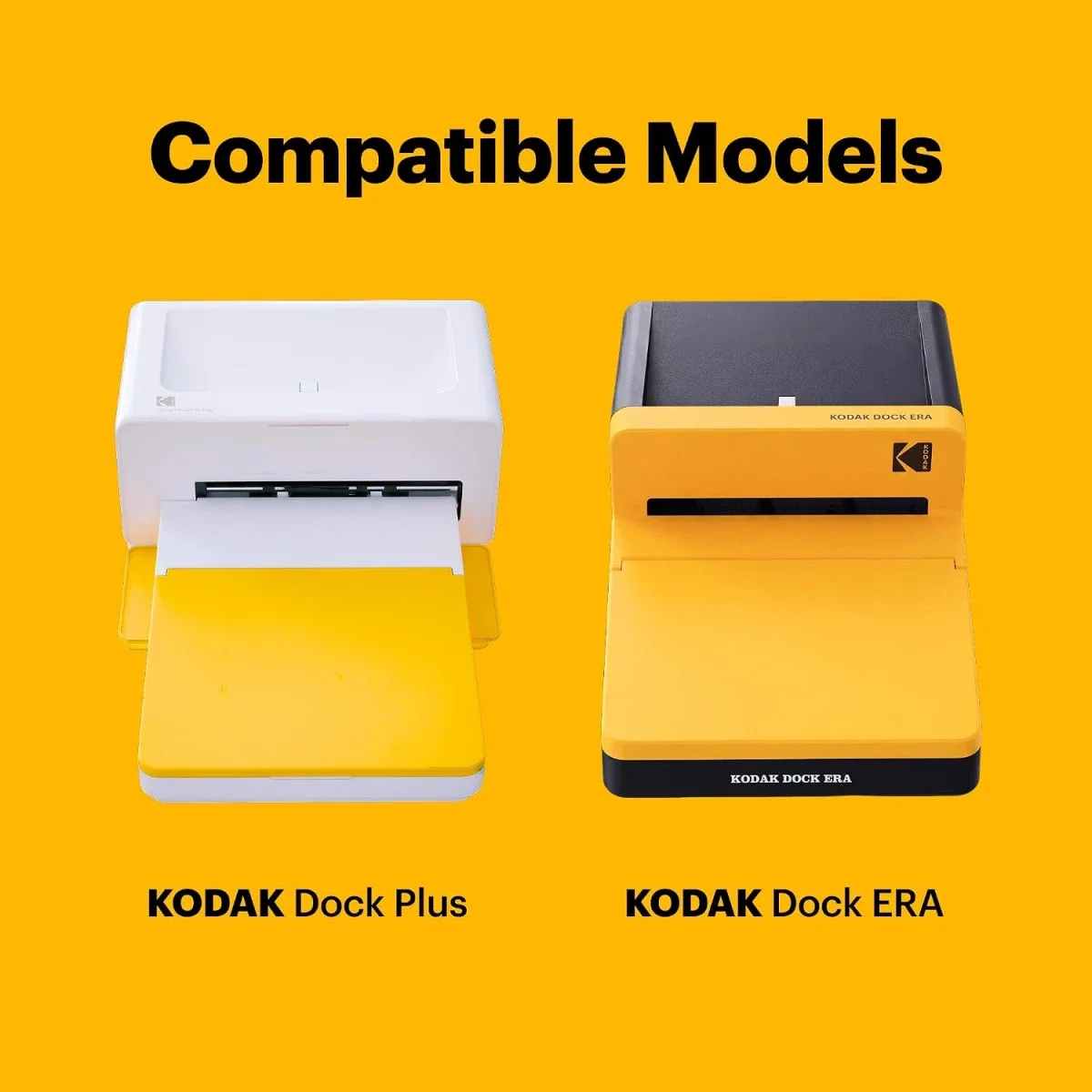 عبوة إعادة تعبئة خرطوشة وورق صور Kodak PHC-80 4PASS مقاس 4 × 6 إنش لطابعات Dock، 80 صورة - Image 3