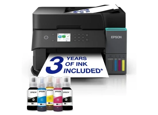 EPSON EcoTank L6370 A4 Wi-Fi Duplex All-in-One Ink Tank Printer, Heat-Free Technology, Up to 8,500-Page Ink Yield for Small & Mid-Sized Businesses - Image 10