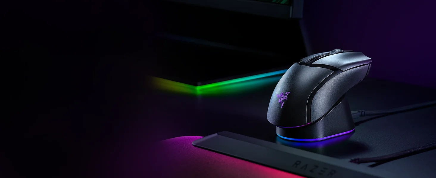 ماوس ألعاب Razer Cobra HyperSpeed لاسلكي بمستشعر 26000 DPI - Thumbnail 20