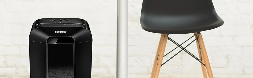 آلة تقطيع الورق Fellowes Powershred LX50 بقص متقاطع 9 ورقات، P-4، سعة 4.4 جالون - Image 10