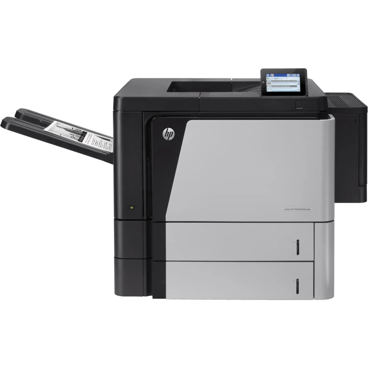 HP LaserJet Enterprise M806dn Monochrome Laser Printer, 55 ppm, Duplex, 4.3-Inch Touchscreen