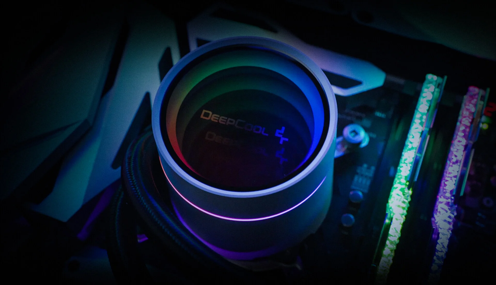 DeepCool Castle 240EX A-RGB AIO Liquid CPU Cooler White - Image 44