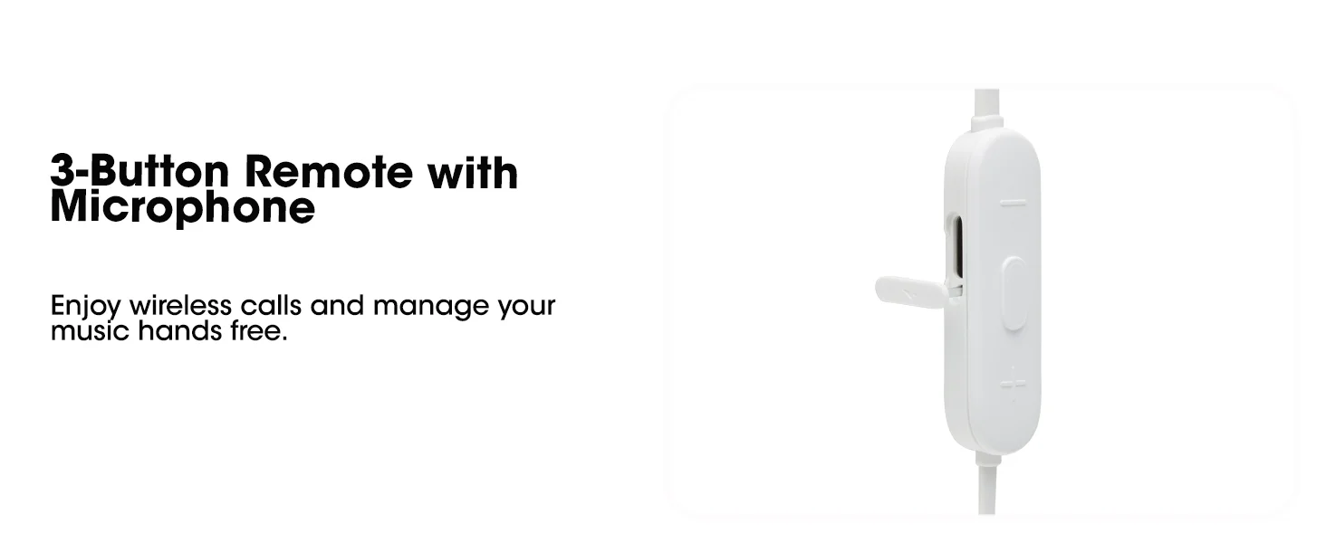 JBL Tune 125BT Wireless In-Ear Headphones with Pure Bass, Bluetooth 5.0, 16H Battery - Black - Image 10