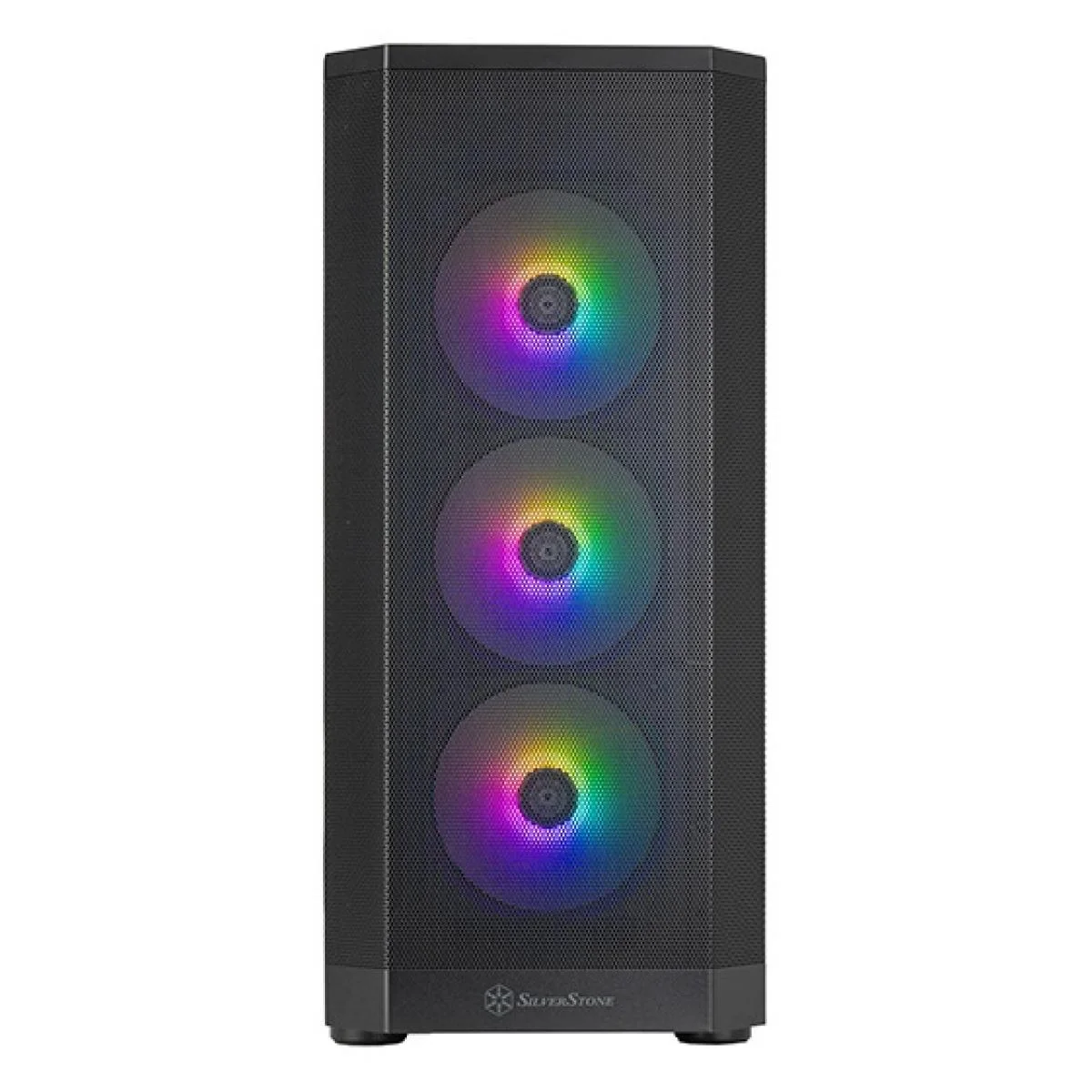 SilverStone FARA 514X Black ARGB ATX Mid-Tower Gaming Case with 4x120mm Fans - Thumbnail 3