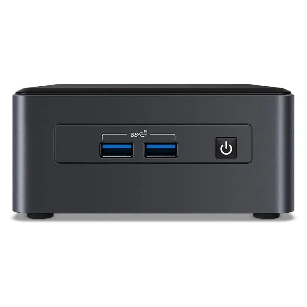 كمبيوتر مصغر Intel NUC 11 Pro Kit NUC11TNHi5 بمعالج i5-1135G7، يدعم رام DDR4 حتى 64GB وتخزين SSD أو NVMe، جرافيكس Iris Xe، نظام DOS – BNUC11TNHi50000 - Thumbnail 3