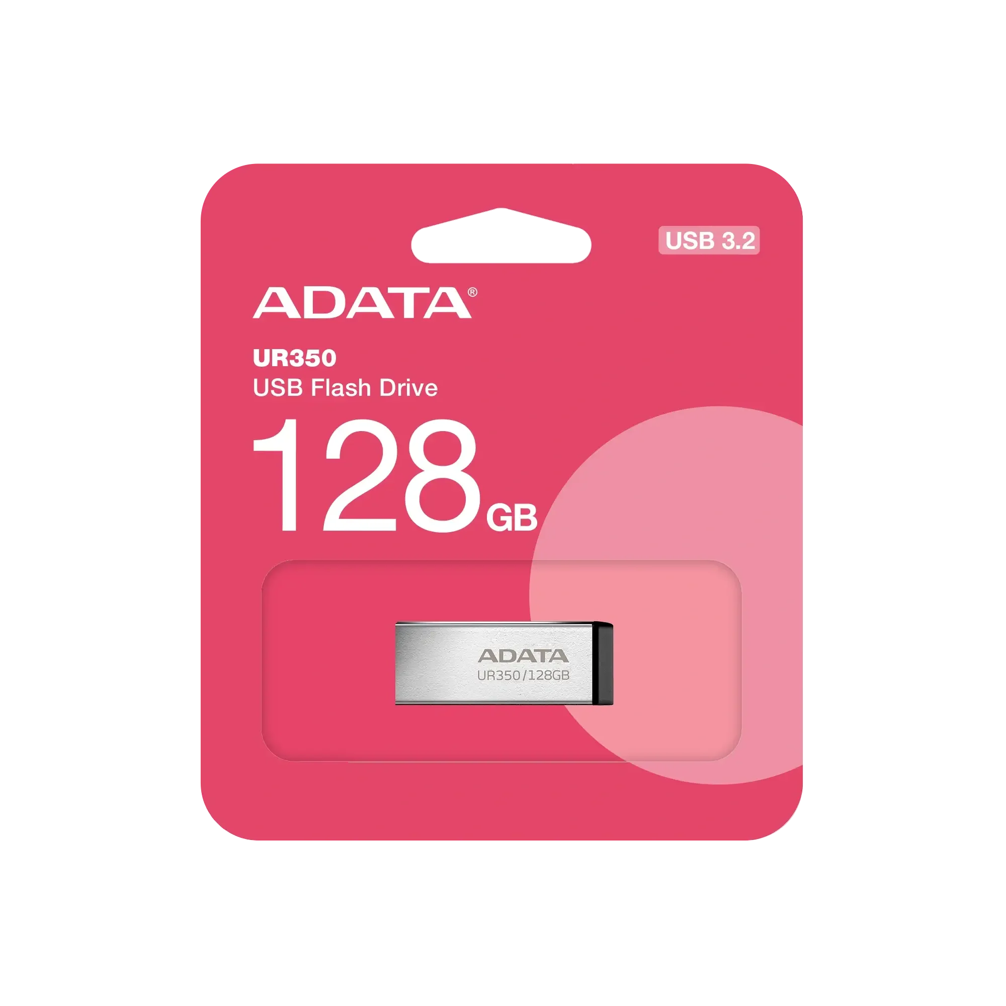 ADATA UR350 128GB USB 3.2 Gen 1 Flash Drive Black - Thumbnail 3