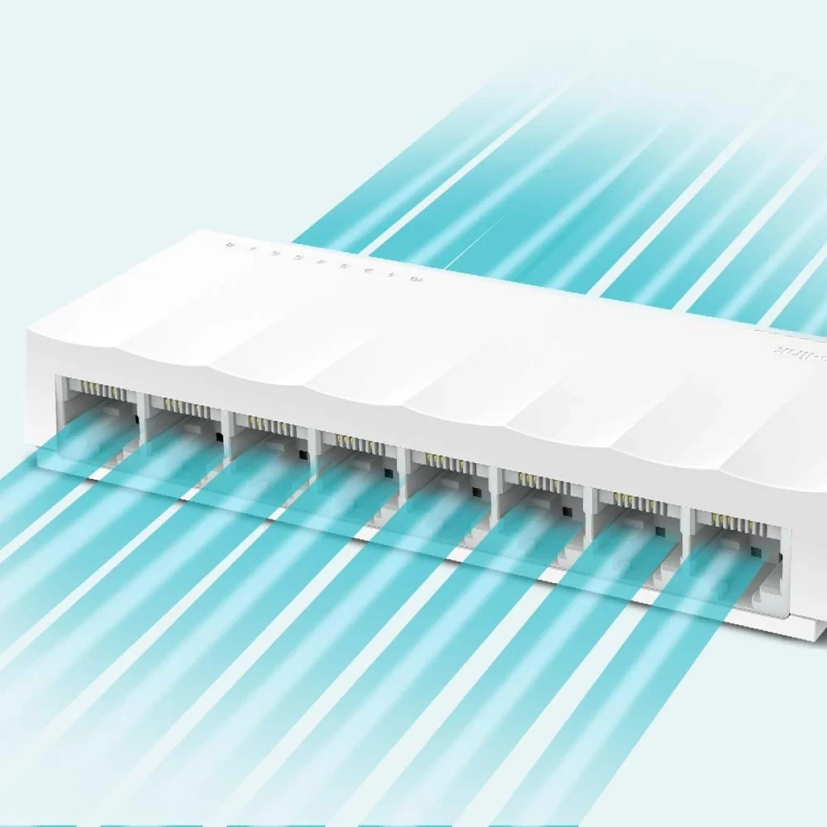 TP-LINK LS1008 8-Port 10/100 Mbps Desktop Network Switch - Thumbnail 2