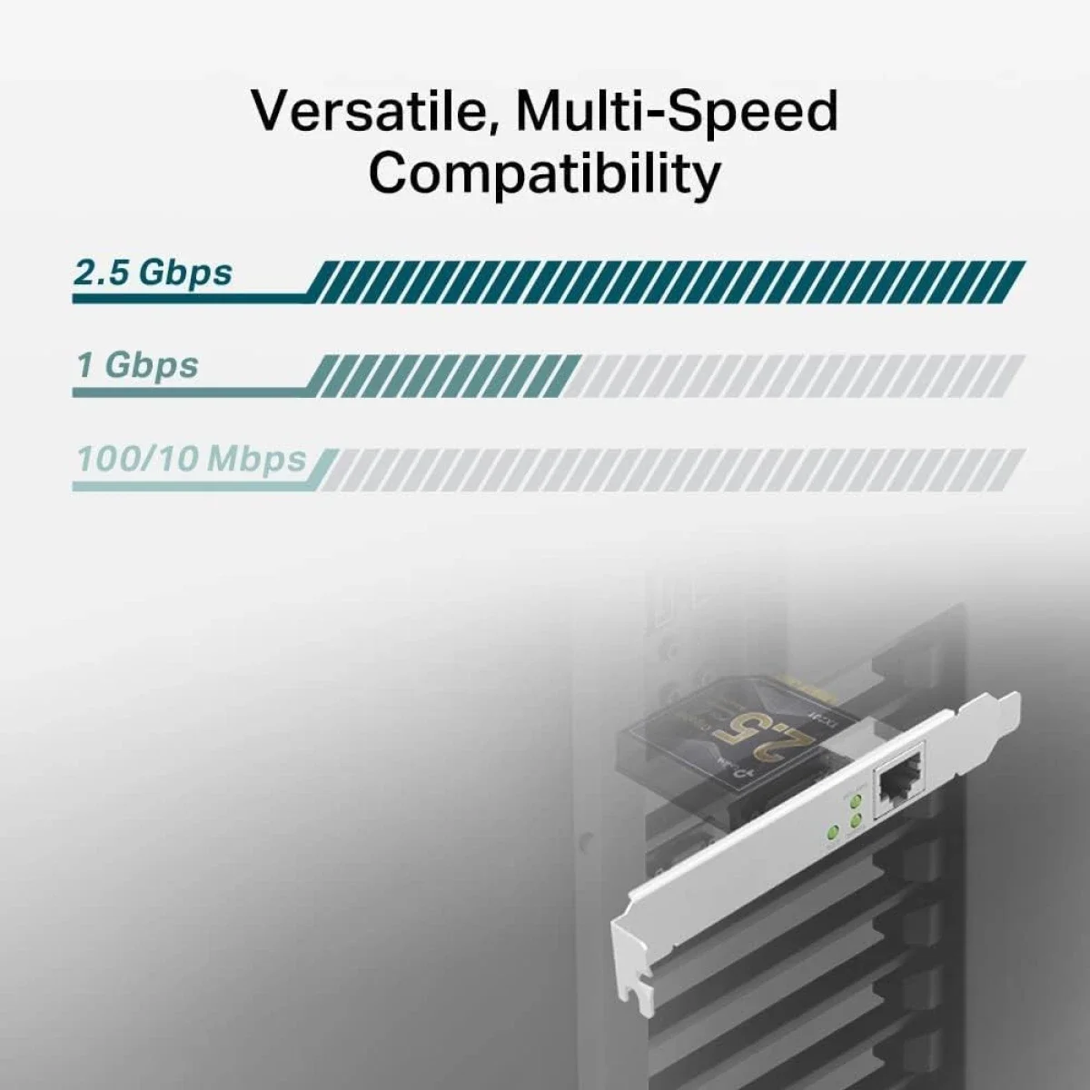 محول شبكة TP-LINK TX201 PCIe إلى إيثرنت 2.5 جيجابت 2.5GB - Thumbnail 4