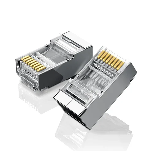 Ugreen 50247 Cat6 Shielded RJ45 Network Connector 50pcs Pack - Image 1