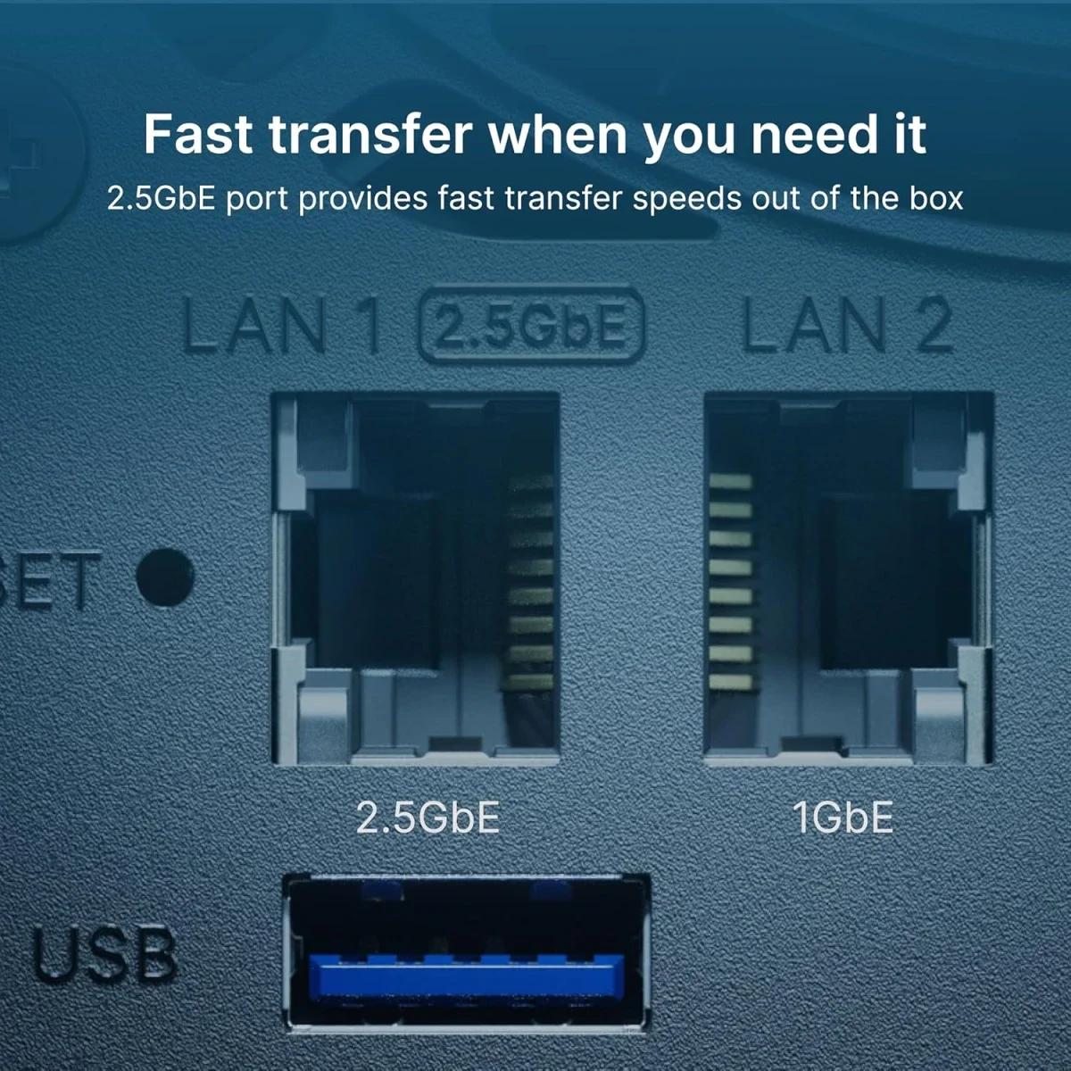 Synology DiskStation DS225+ 2-Bay Diskless NAS Server with Intel Celeron J4125 and 2GB DDR4 RAM - Image 3