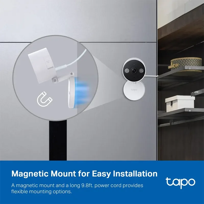 كاميرا مراقبة TP-LINK Tapo C120 واي فاي داخلية وخارجية 2K QHD IP66 - Image 3