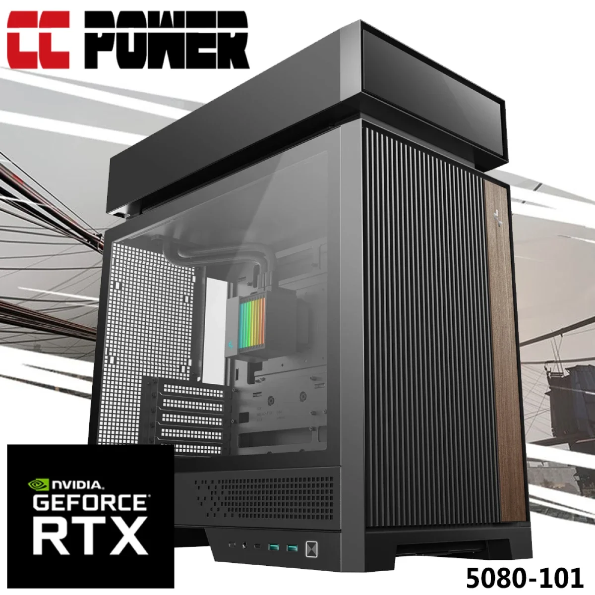 Asus Powered By Asus 5080-101 Gaming PC Intel Core Ultra 9 285K RTX 5080 64GB RAM 1TB SSD - Image 1