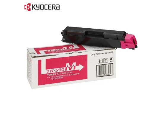 تونر Kyocera FS-2016MFP أصلي ماجنتا TK-590M - Image 2