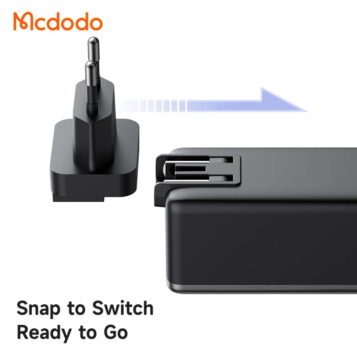 باور بانك Mcdodo 318 سعة 10000mAh بقدرة 30W 3 في 1 مع كابل قابل للسحب وقوابس قابلة للتبديل - Image 6