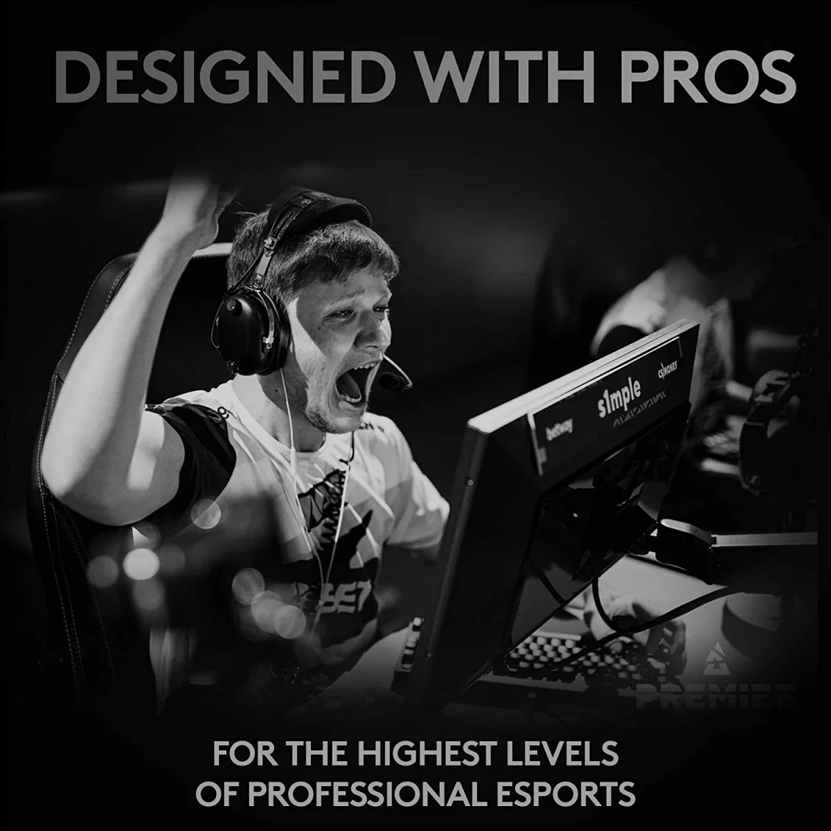 ماوس ألعاب لاسلكي Logitech G PRO X SUPERLIGHT بمستشعر HERO 25K ودقة 25,600 DPI و5 أزرار أبيض - Thumbnail 3