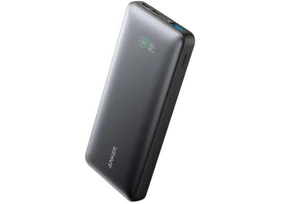 Anker 533 Power Bank A1249 PowerCore 25W 10000mAh, 3 Ports, Black - Thumbnail 5