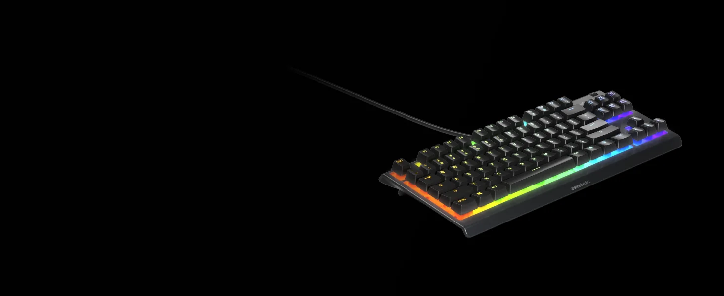 كيبورد ألعاب SteelSeries Apex 3 TKL بدون لوحة أرقام - Thumbnail 12