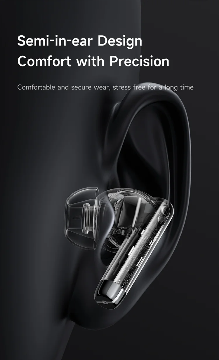 Mcdodo HP-3290 Wireless Earbuds with Bluetooth 5.3, Digital Display & 13mm Drivers - Black - Thumbnail 14