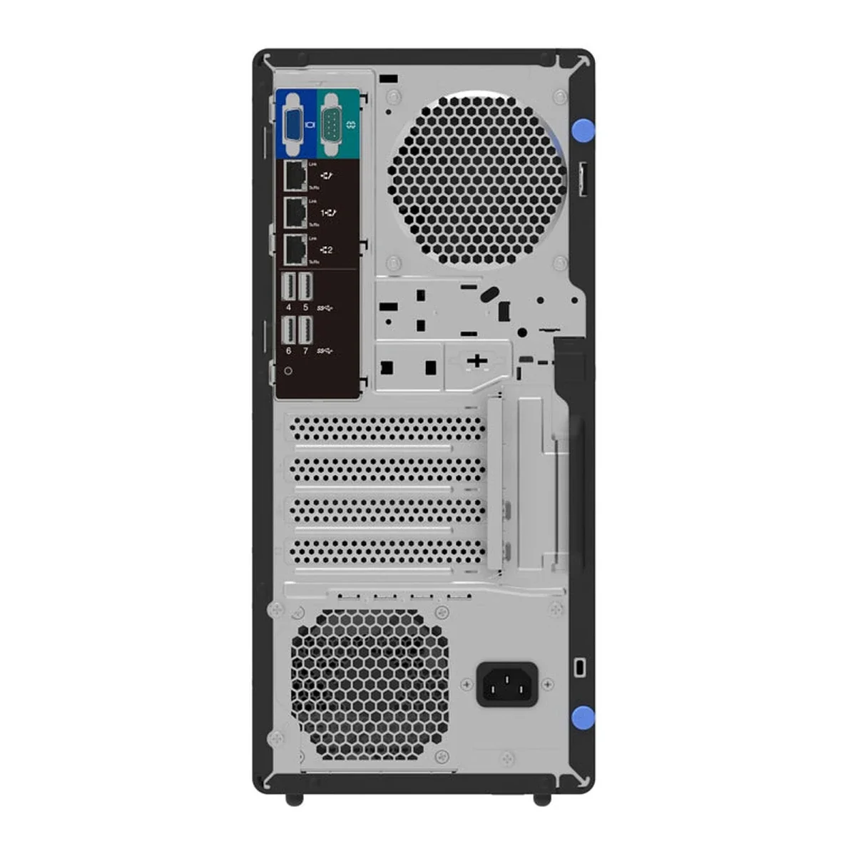 سيرفر برجي Lenovo ThinkSystem ST50 V3 بمعالج Intel Xeon 6353P ثماني النوى حتى 5.4GHz وذاكرة 32GB و2x 960GB Enterprise SSD - Image 3