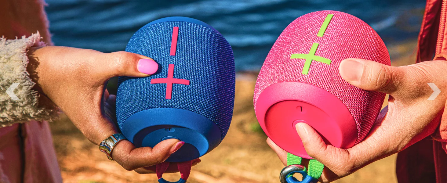 مكبر صوت محمول Logitech WONDERBOOM 3 BT Active بتقنية بلوتوث - وردي - Thumbnail 6