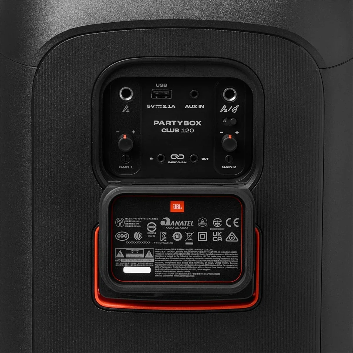سماعة حفلات محمولة JBL PartyBox Club 120 بقوة 160W وBluetooth 5.3 - Image 3