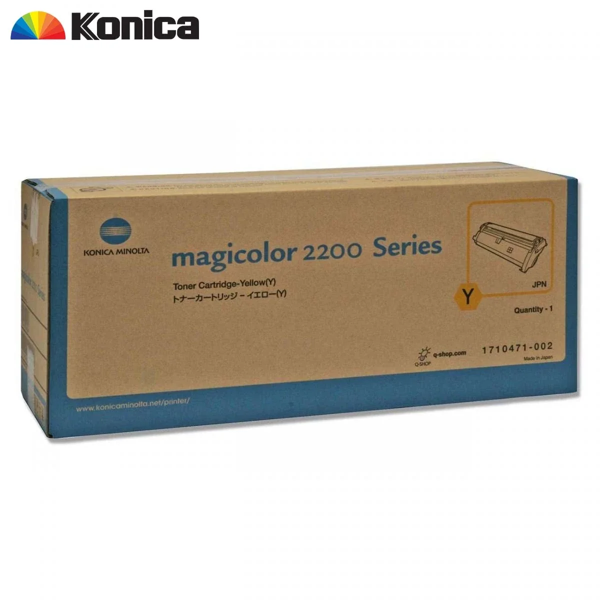 خرطوشة حبر Konica Minolta 2200 أصلية سماوي - 6000 صفحة