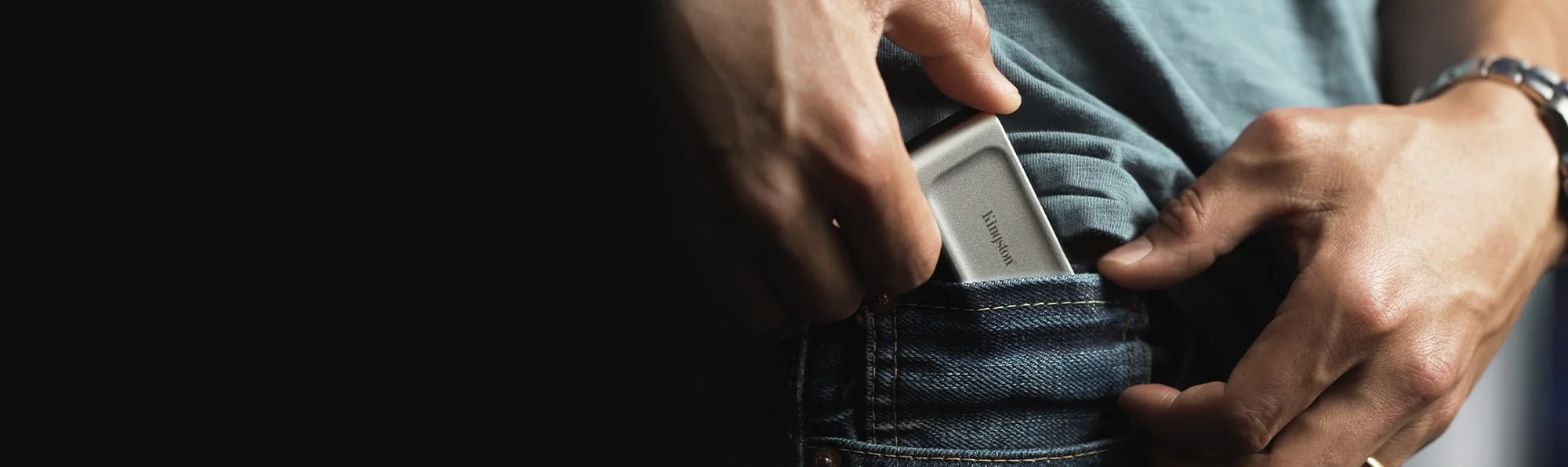 قرص SSD خارجي Kingston XS2000 بسعة 4TB صغير الحجم بمنفذ USB-C - Image 6