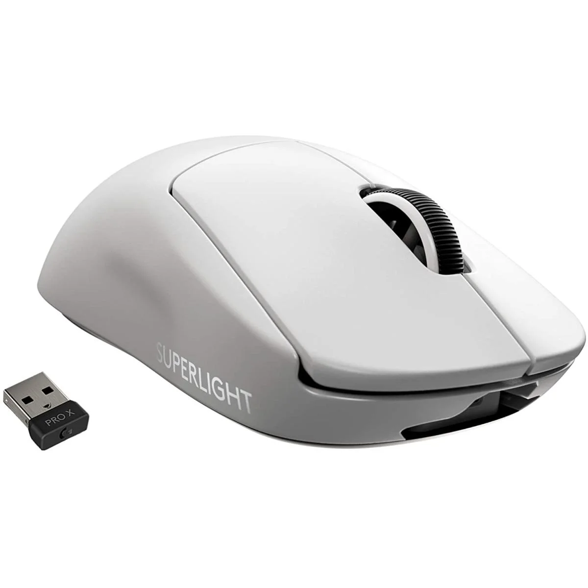 ماوس ألعاب لاسلكي Logitech G PRO X SUPERLIGHT بمستشعر HERO 25K ودقة 25600 DPI، أبيض - Image 3