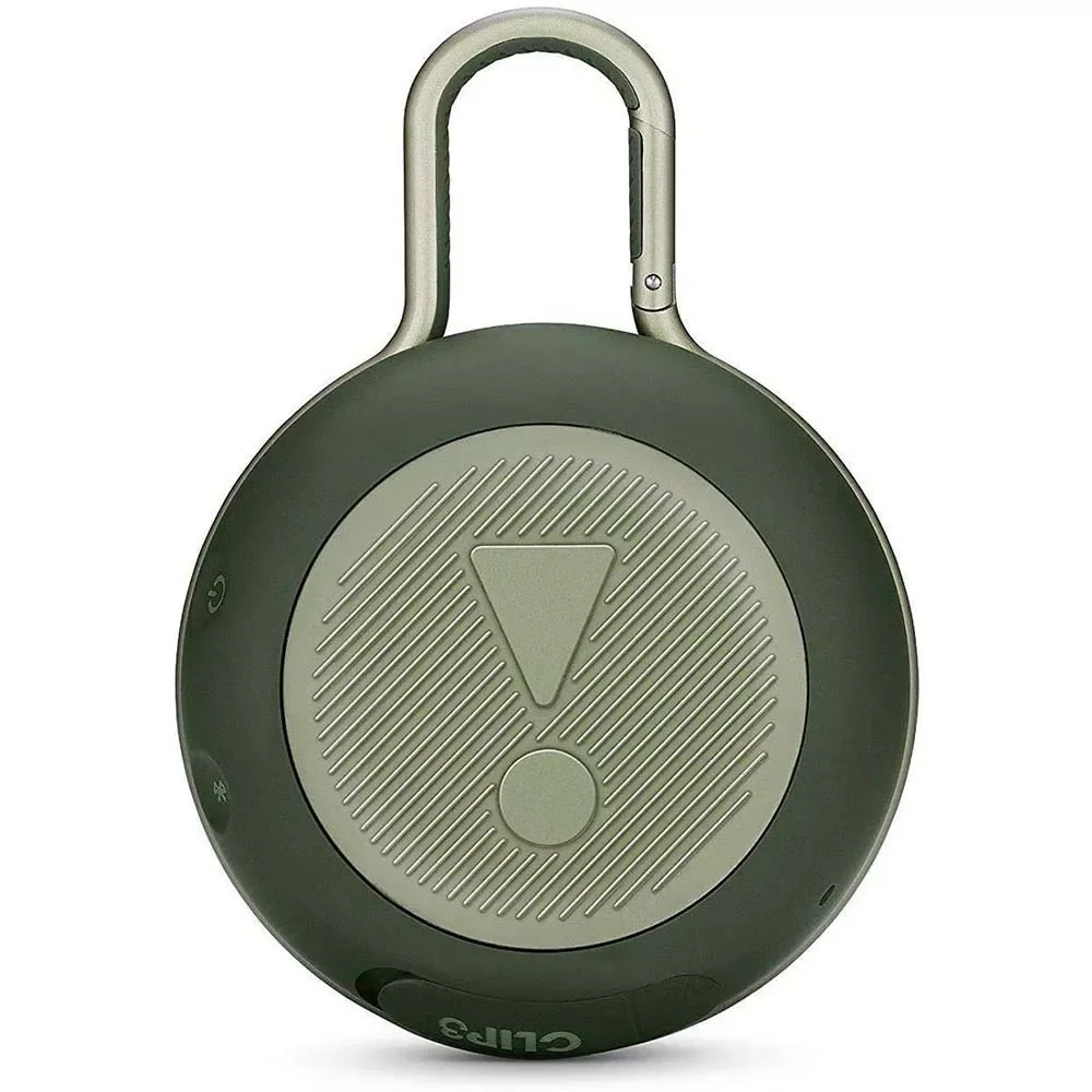 JBL Clip 3 Portable Bluetooth Speaker Green JBLCLIP3GRNAM - Thumbnail 3